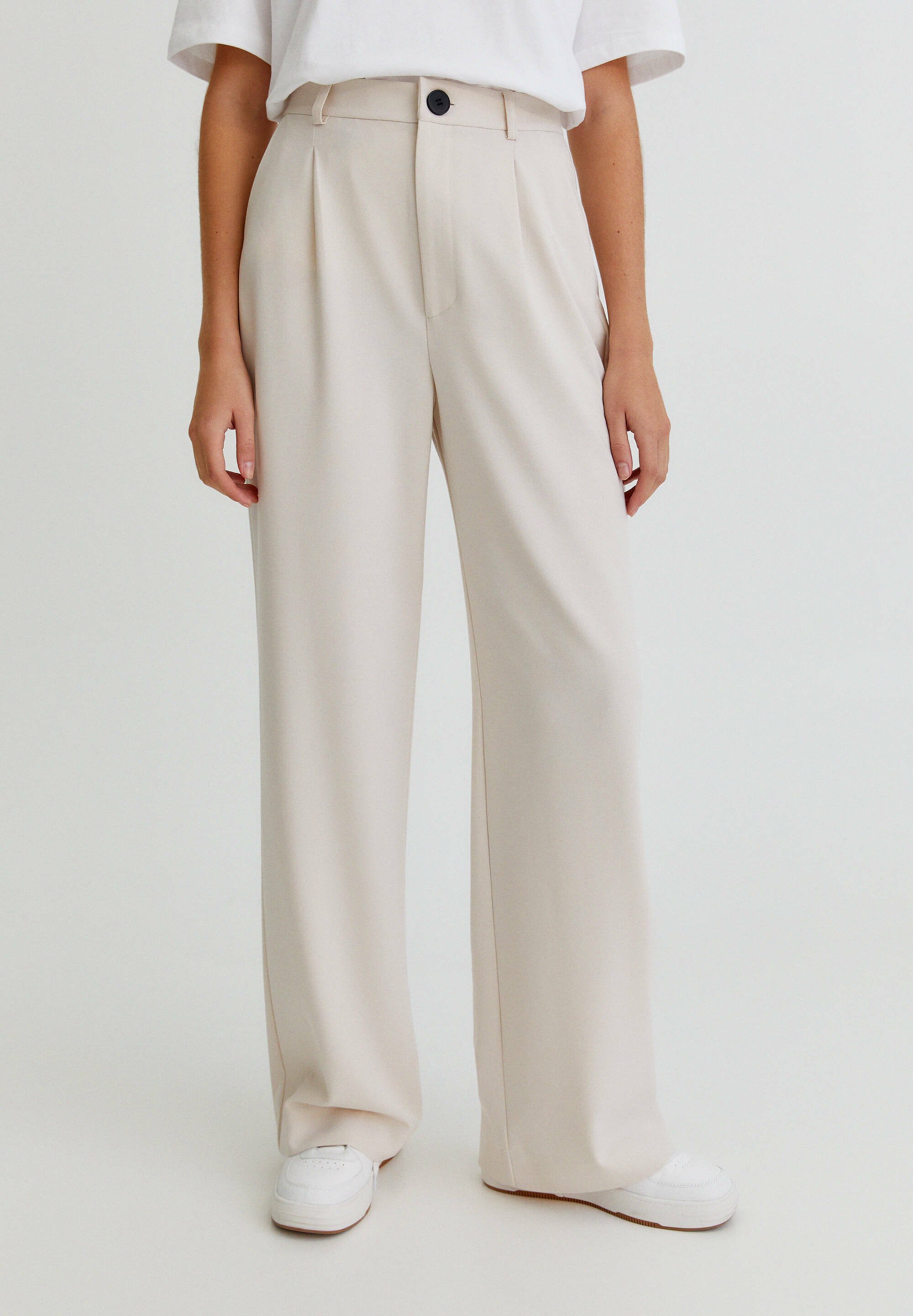 PULL\u0026BEAR Broek - beige/Beige - Zalando.nl