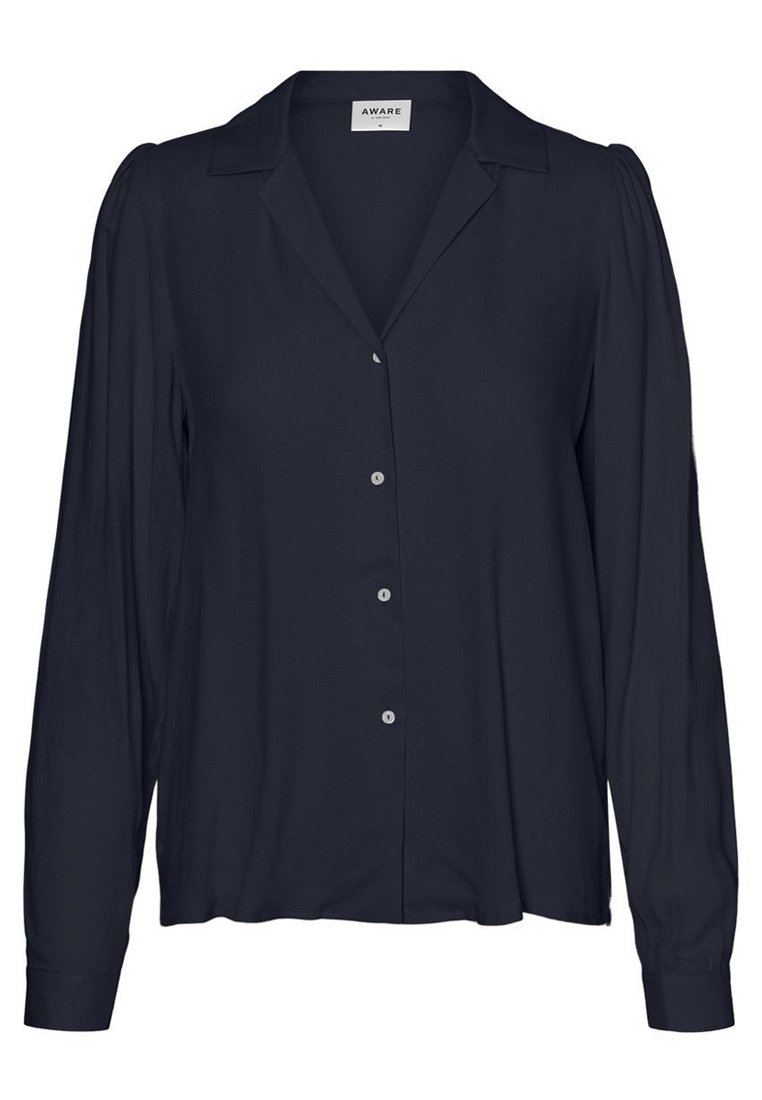 Vero Moda Overhemdblouse donkerblauw