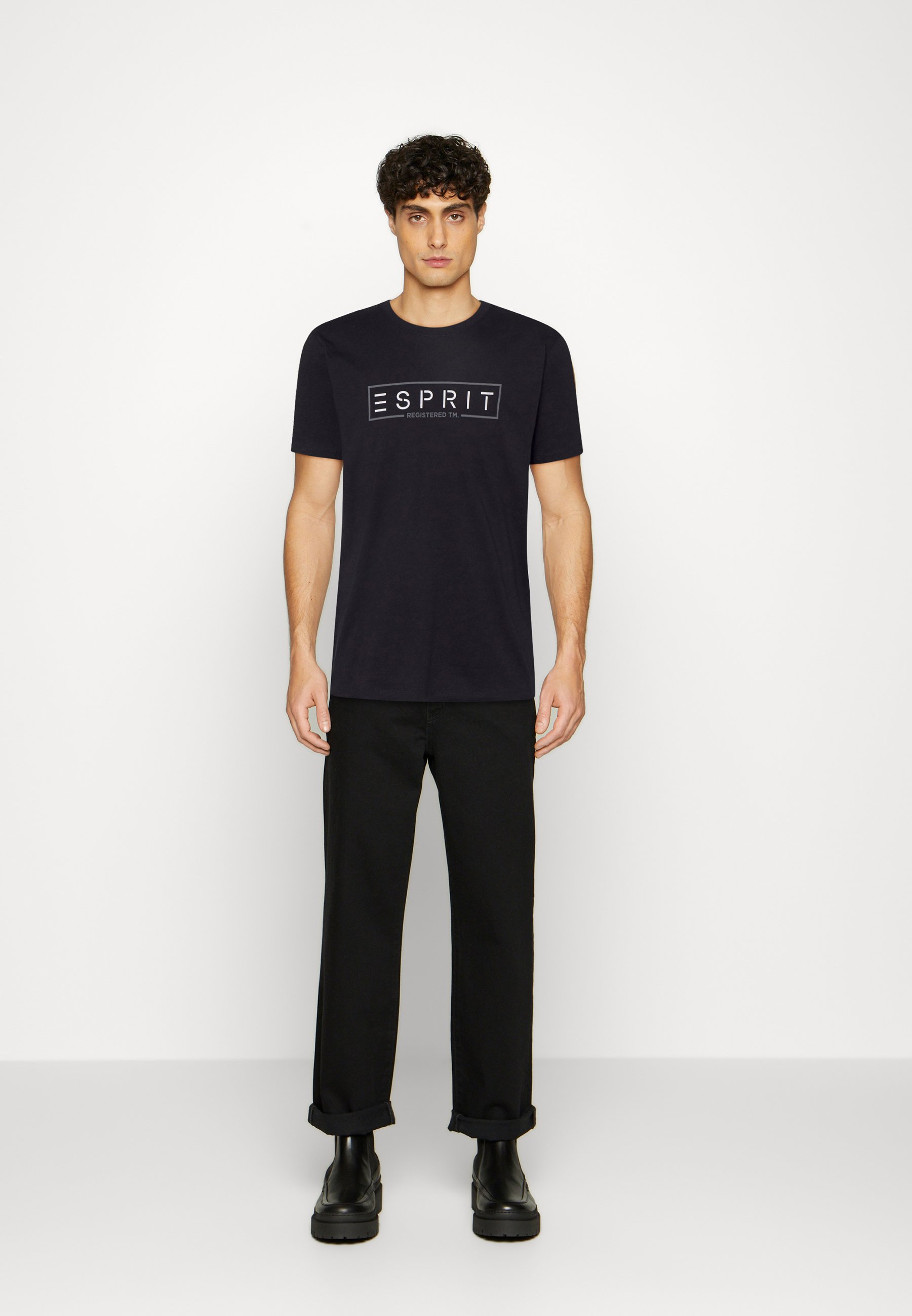 Esprit T-shirt con stampa - black/nero - Zalando.it