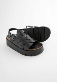 Next REGULAR FIT - Platvormsandaalid - black