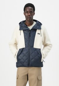 Helly Hansen STOWE HOODED HYBRID JACKET UNISEX - Zimní bunda - navy