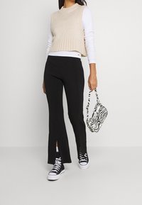 VILA Strickpullover - beige