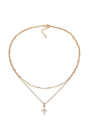 LAYER CROSS RELIGION - Necklace - gold-coloured