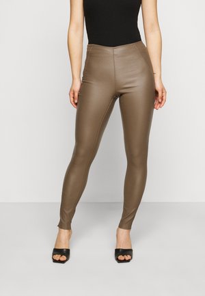 Leggings - Trousers - tan