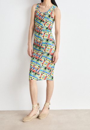 Jerseykleid - multi-coloured