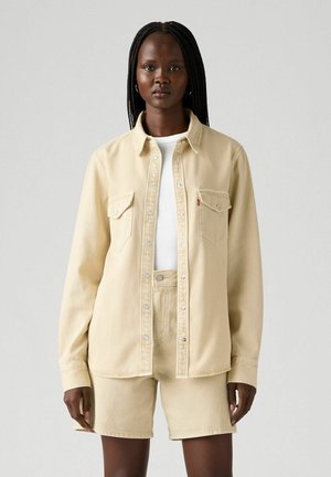 Levi's® ICONIC WESTERN - Camicia - spacey brown rice to