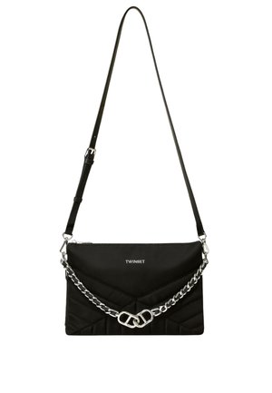 CON SOFFIETTI - Borsa a tracolla - nero