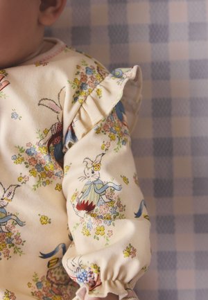 Cath Kidston, REGULAR FIT - CATH KIDSON BUNNY BABY SLEEPSUIT  . - Pijama de bebé - cream bunny