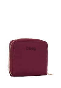 O Bag HALF WALLY MIGNON - Portafoglio - burgundy plain