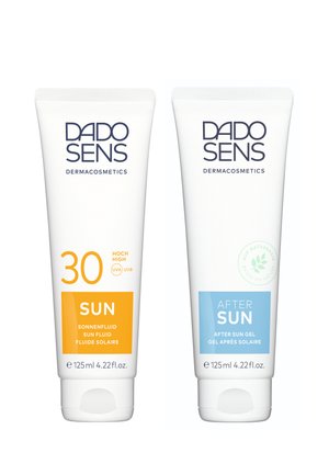 SUN SONNENFLUID SPF30 & AFTER SUN GEL, 250ml - After-sun - transparent weiß