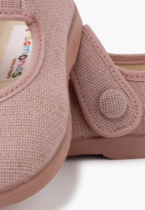 MERCEDITAS ADORNO BOTÓN – Lauflernschuh – rosa palo