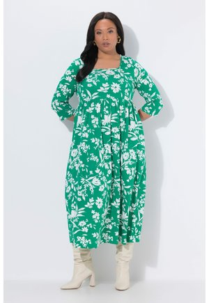 FLORAL PRINT POCKET - Jerseykjole - summer green