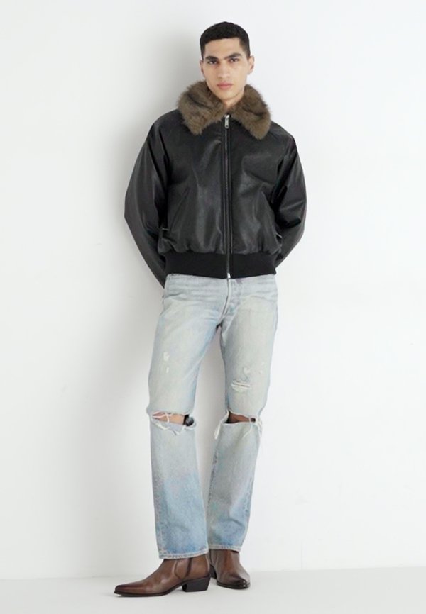 TORY BOMBER JACKET - Faux leather jacket2