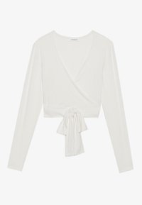 Top s dlouhým rukávem - egret