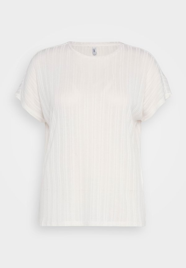 ONLIRINA O NECK  - Print T-shirt - cloud dancer2