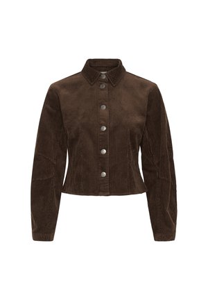 Kaffe, KASELLA CORDUROY SHIRT - Chemisier - carafe