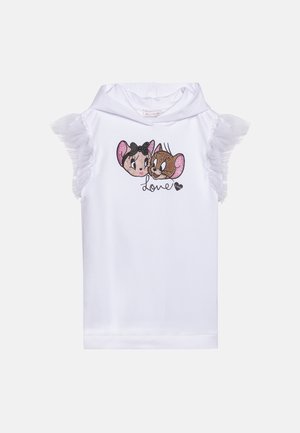 WARNER BROS TOM AND JERRY CAPPUCCIO - Jurk - bianco