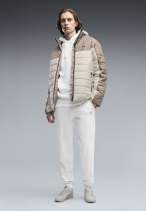 Puma, ESSENTIALS ELEVATED JOGGINGHOSE - Træningsbukser - white glow heather