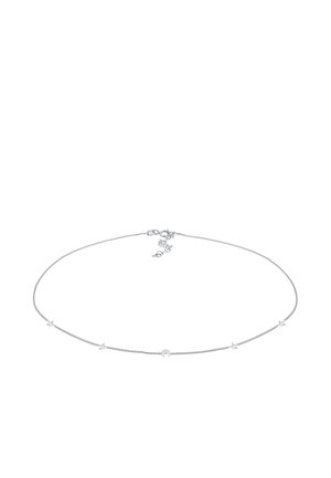 STAR HALF MOON - Necklace - silber