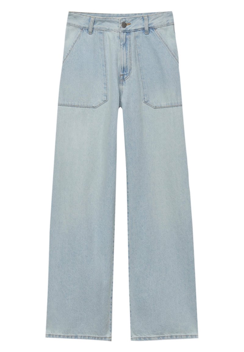 PULL&BEAR CARPENTER Jeans Straight Leg blue/blau Zalando.at