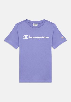 BASICS CREW NECK - Majica kratkih rukava s printom - purple