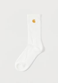 CHASE UNISEX - Kojinės - white/gold-coloured