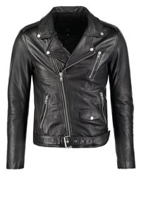 ROCKER  - Chaqueta de cuero - black