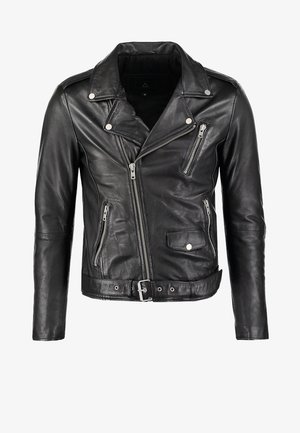 Serge Pariente, ROCKER - Leren jas - black