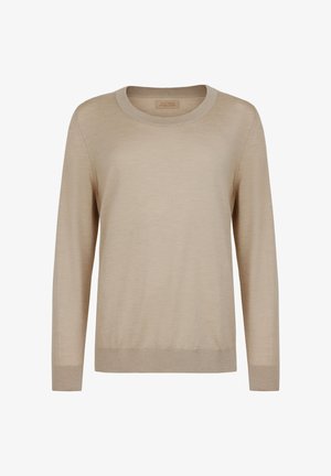 Falconeri, ROUND NECK - Striktrøje - Natural