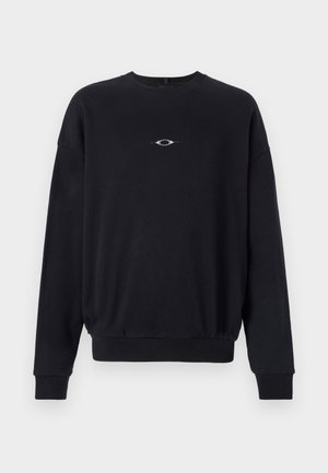Oakley STACKED METAL CREWNECK  - Pusa - blackout
