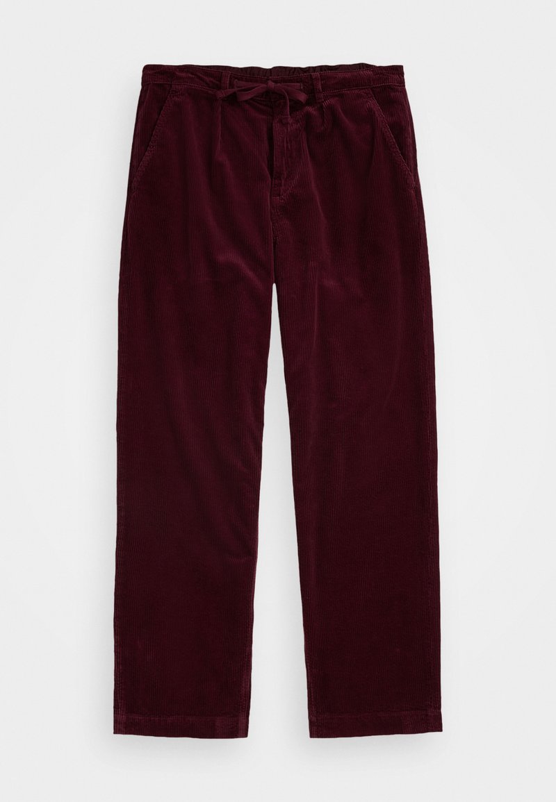 Polo Ralph Lauren POLO PREPSTER CORDUROY EASY TROUSER - Pantaloni - ruby