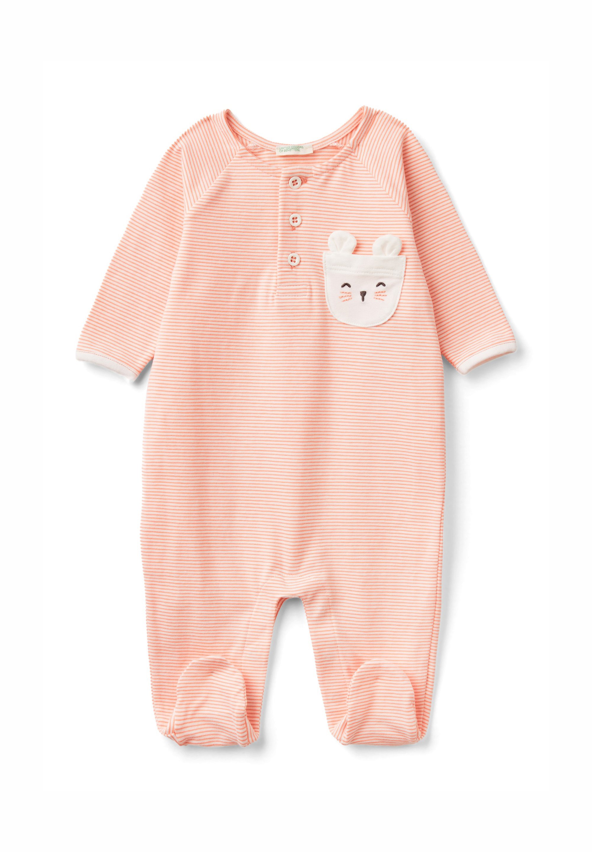 United Colors of Benetton Pijama de bebé pink/rosa