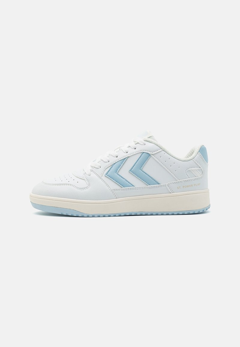 Hummel ST. POWER PLAY UNISEX - Trainers - white/light blue