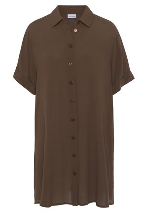 Overhemdblouse - braun