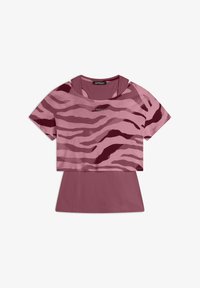 Non selezionato, purple zebraanimaliermulticolo