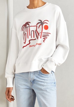 Sweatshirt - white