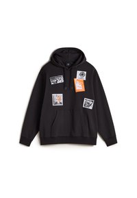 Vans Jersey con capucha - black