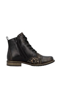 Rieker Bottines à lacets - schwarz