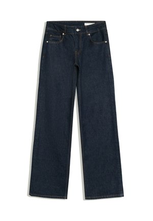 Bershka, MID-WAIST STRAIGHT-LEG - JEANS - Coupe large - royal blue