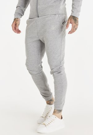 TEXTURED FITTED - Teplákové kalhoty - grey