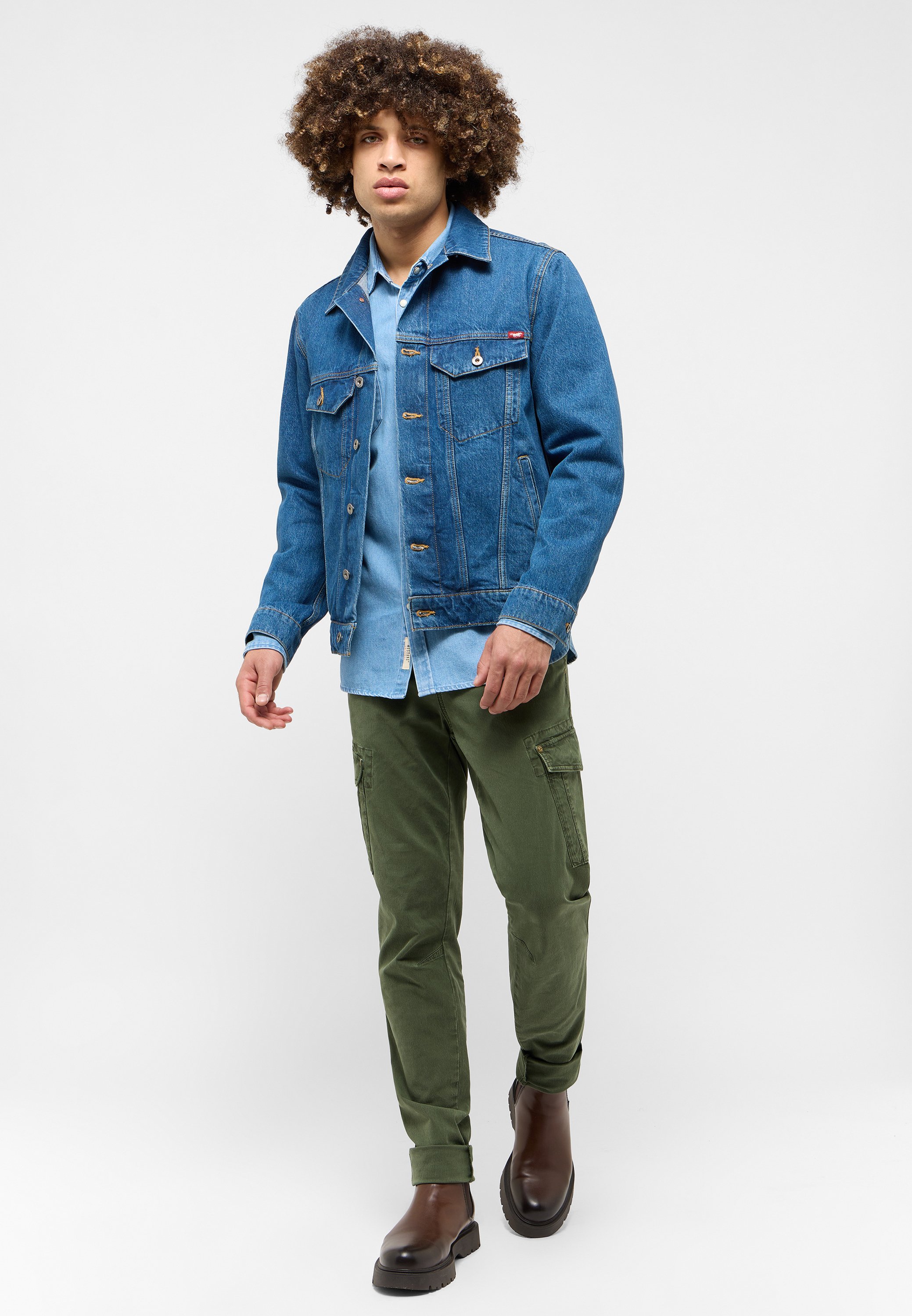 Mustang Denim jacket - blau/dark blue - Zalando