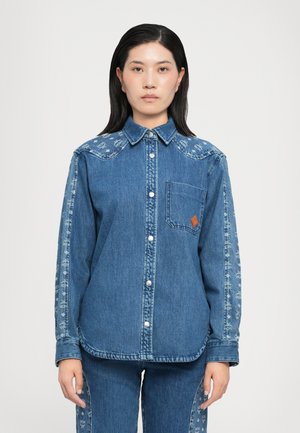 Hemdbluse - blue