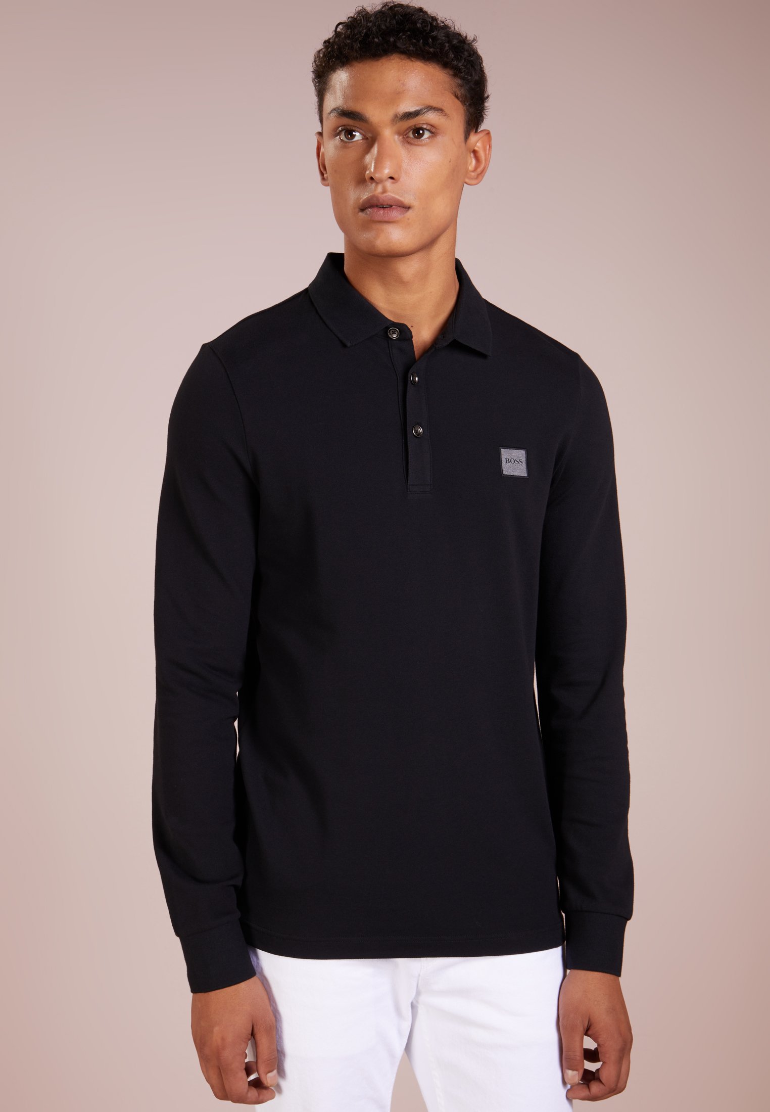 BOSS PASSERBY - Polo shirt - dark grey 