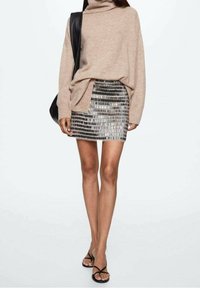 Mango Maglione - mottled beige