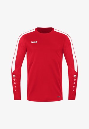 JAKO FUSSBALL POWER - Long sleeved top - rotweiss