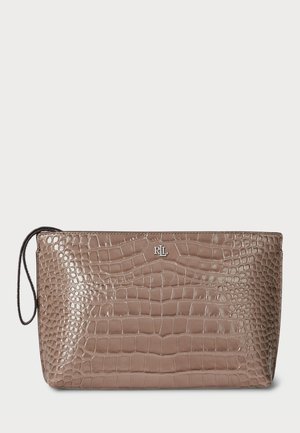 TOP ZIP POUCH LARGE - Vreća za pranje - taupe brown