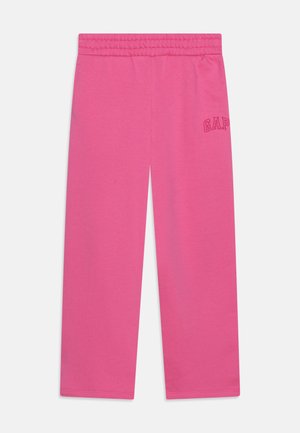 GAP V-WIDE LOGO PANT GIRLS - Treniņtērpa apakšdaļas - happy pink