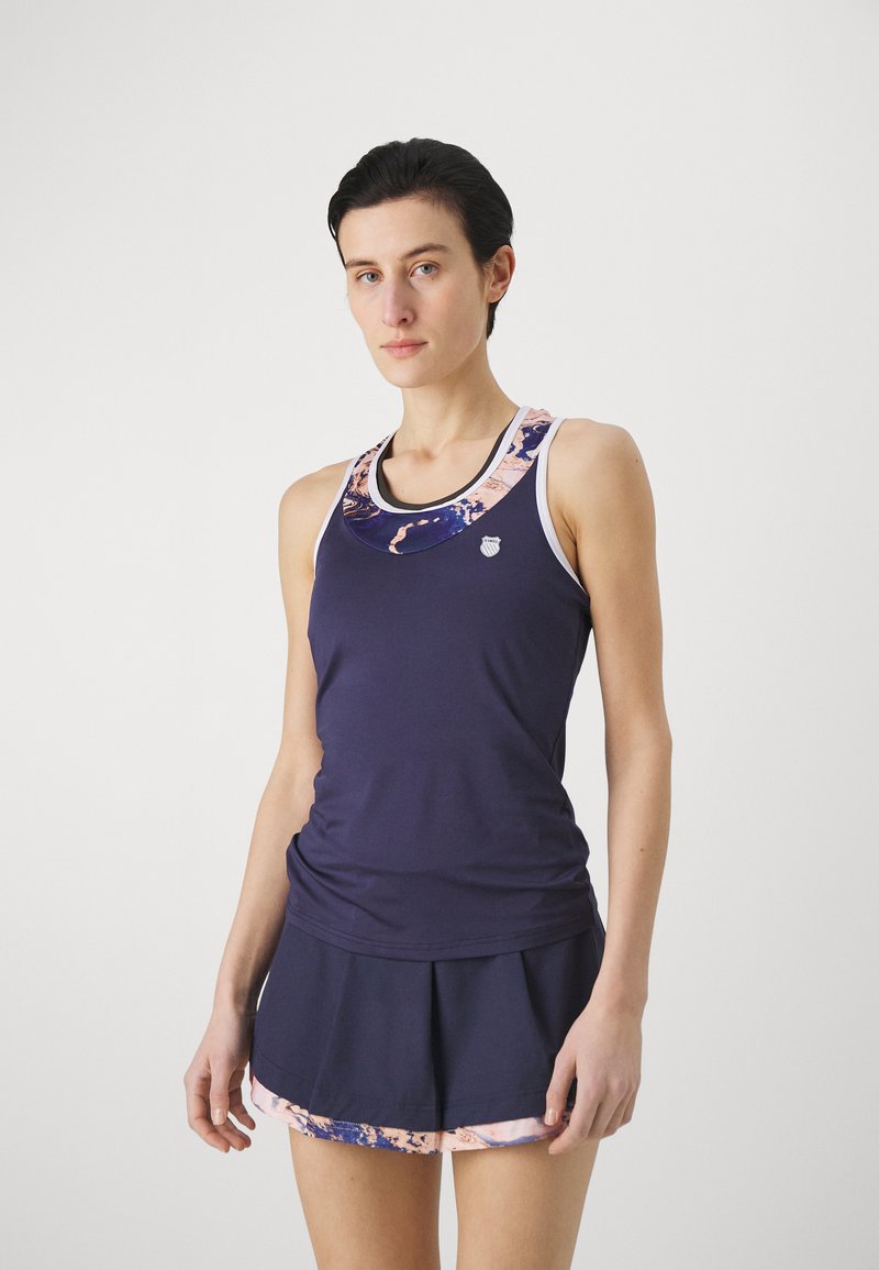 K-SWISS HYPERCOURT SINGLET - Top - peacoat