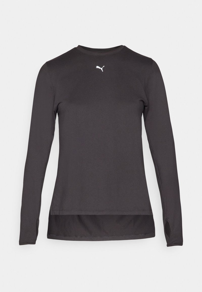 Puma Modest Puma MODEST TEE - Long sleeved top - black - Zalando.co.uk