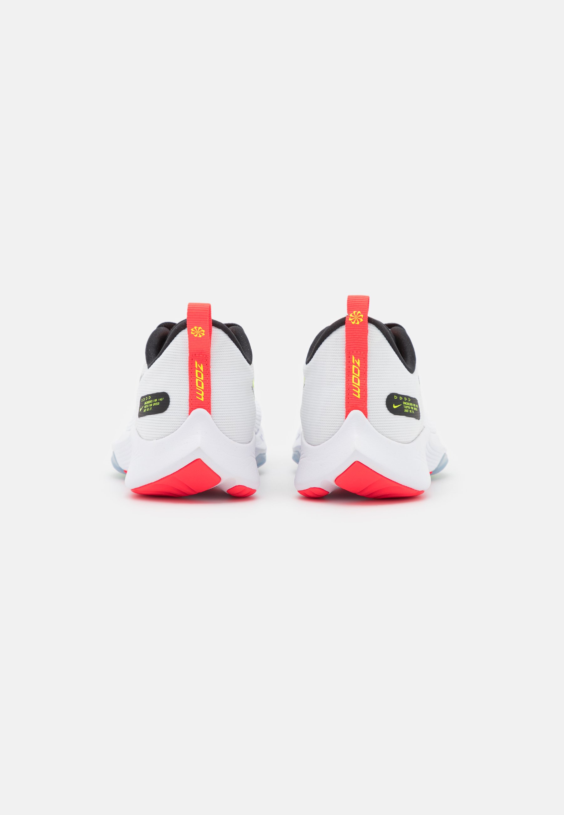 Nike Performance AIR ZOOM SPEED 2 - Laufschuh Neutral - white/black/bright  crimson/pink blast/weiß - Zalando.de